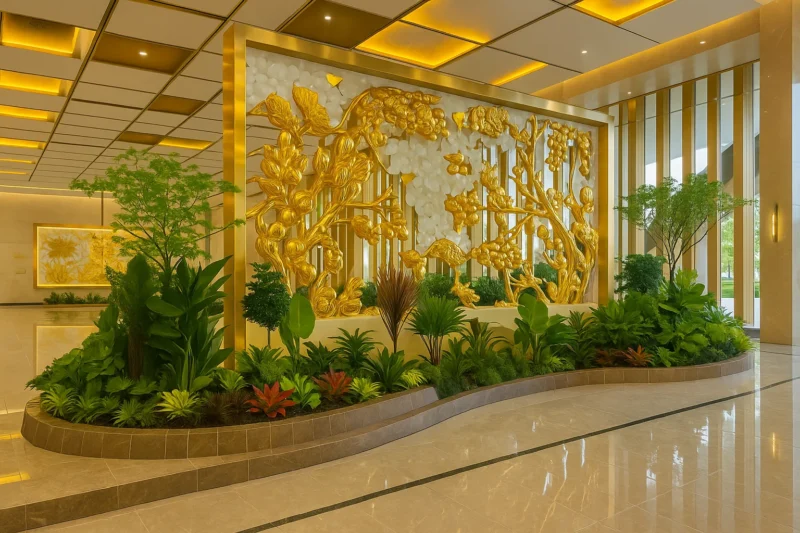 Bồn Cây Trung Tâm tại Triển lãm Quốc gia, Hà Nội