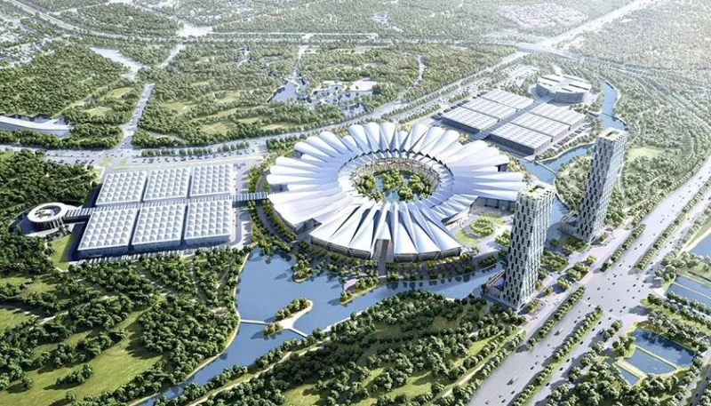 Cổng chào Vinhomes Global Gate tại Đông Anh, Hà Nội
