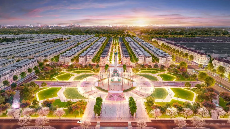 Biểu tượng Quả Cầu Lông tại Vinhomes Ocean Park 2, Hưng Yên